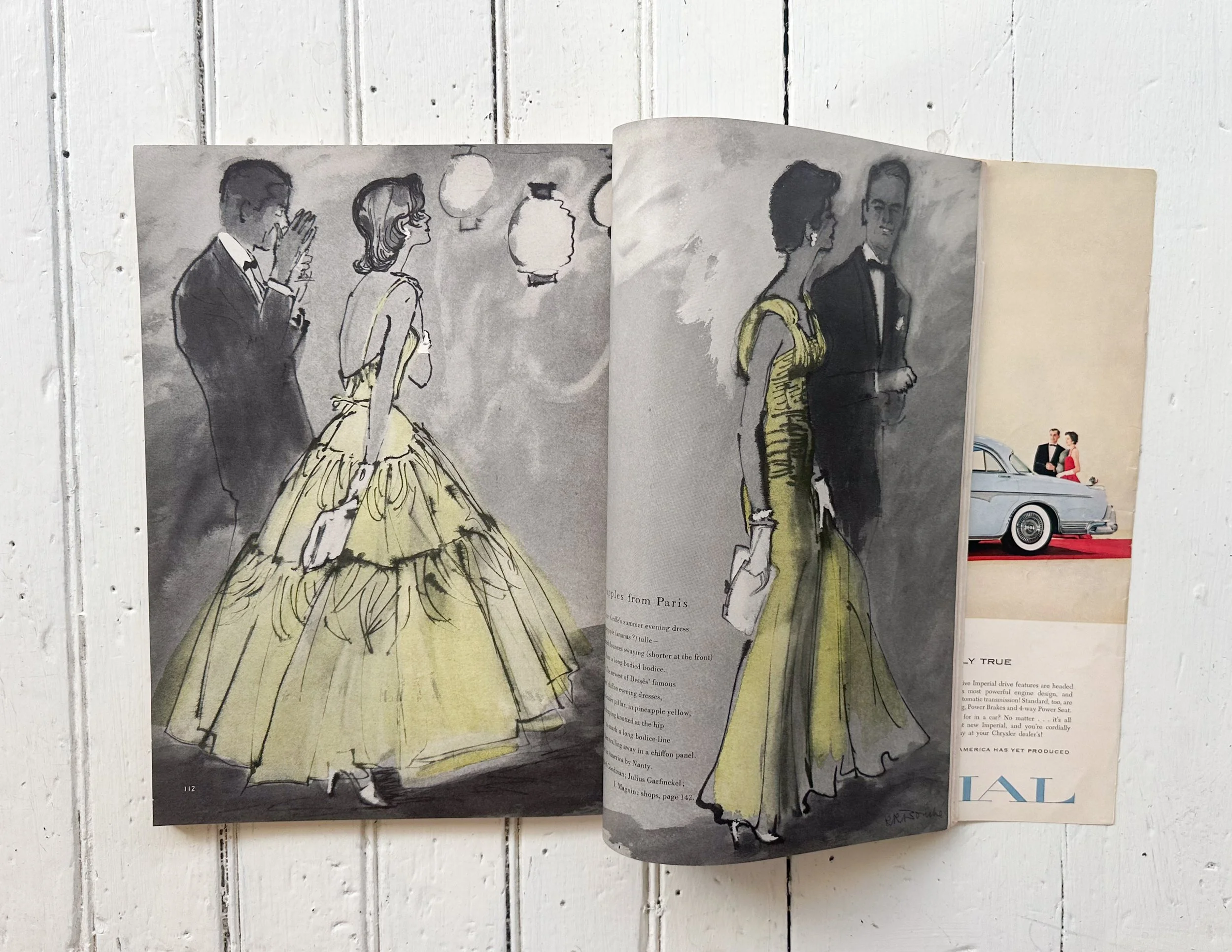 【ヴィンテージ雑誌】VOGUE APRIL 1955年 ヴォーグ 希少 ヴィンテージ雑誌】VOGUE APRIL 1955年 ヴォーグ 希少 その他